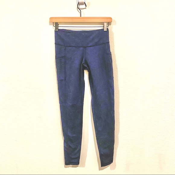 Lucy Pants - 3/$40 Lucy Dark Navy Marl Pocket Legging Yoga Pant